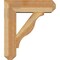 Ekena Millwork Funston Craftsman Rough Sawn Bracket w/ Offset Brace, Western Red Cedar, 8"W x 26"D x 30"H BKT0806X26X30FST04RWR - alternate 2
